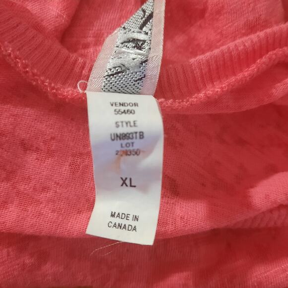 BKE The Buckle Womens Long Sleeve Coral Lace T-Shirt Size XL - Picture 4 of 6